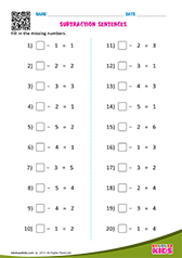 Subtraction Numbers