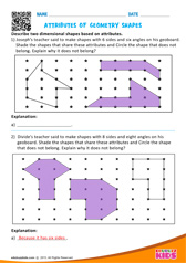 Attributes of Geometry Shapes