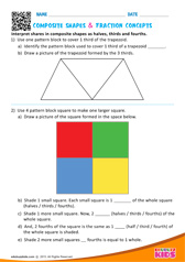 Composite Shapes & Fraction Concepts