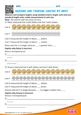 Compare Lengths by Units