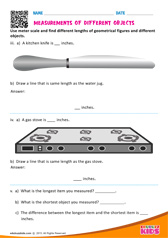 Measurement of Different Objects