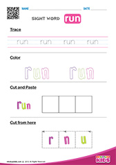 Sight Word run