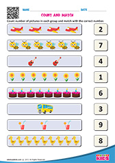 Count and Match Numbers