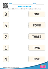 Read And Match Numbers