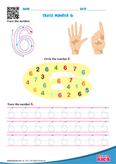 Trace and Circle 6