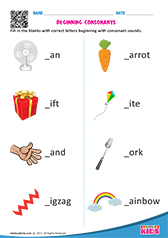 Beginning Consonants