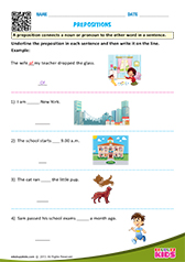 Identify Correct Prepositions