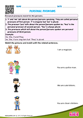 Personal Pronouns