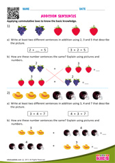 Addition Sentences