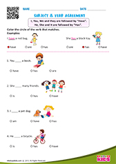 Agreement of Subjects and Verb