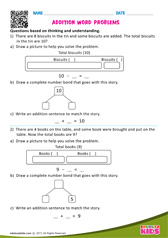 Addition word problems