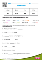 Sight Words