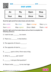 Sight Words