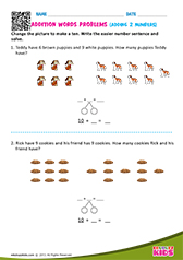 Addition word problems