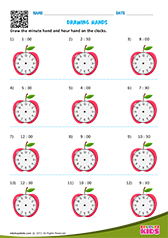 Drawing Hands on Clocks