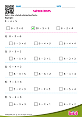 Related Subtraction Facts