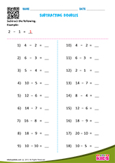 Subtracting Doubles