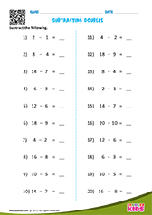 Subtracting Doubles