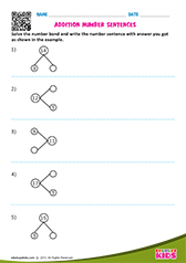 Addition number sentences