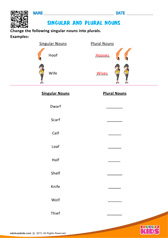 Singular and Plural Nouns